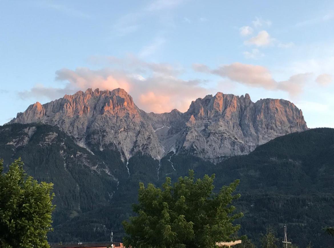 The Dolomiti View Lejlighed Debant Eksteriør billede